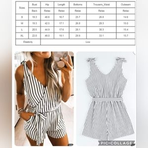 Striped Romper